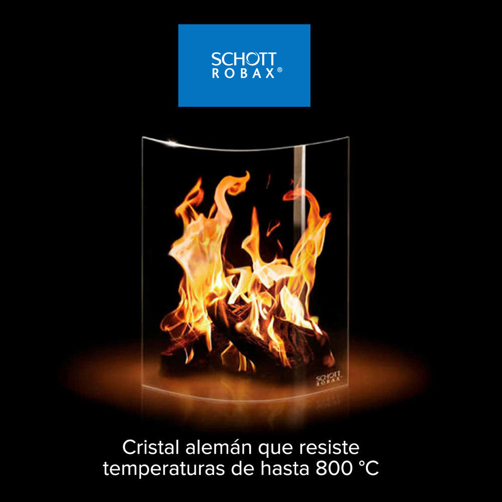 Estufa a Pellet Hera+ Rojo