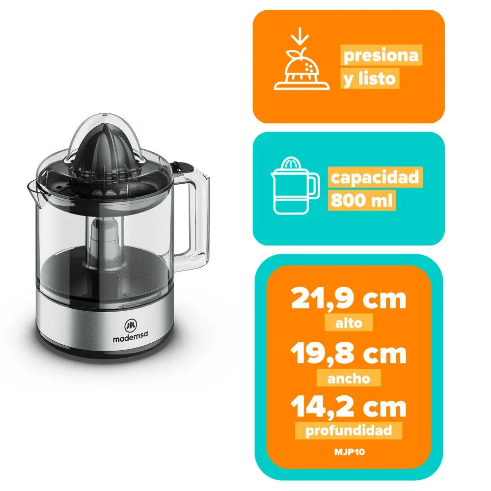 Exprimidor de Cítricos MJP10 800 ml