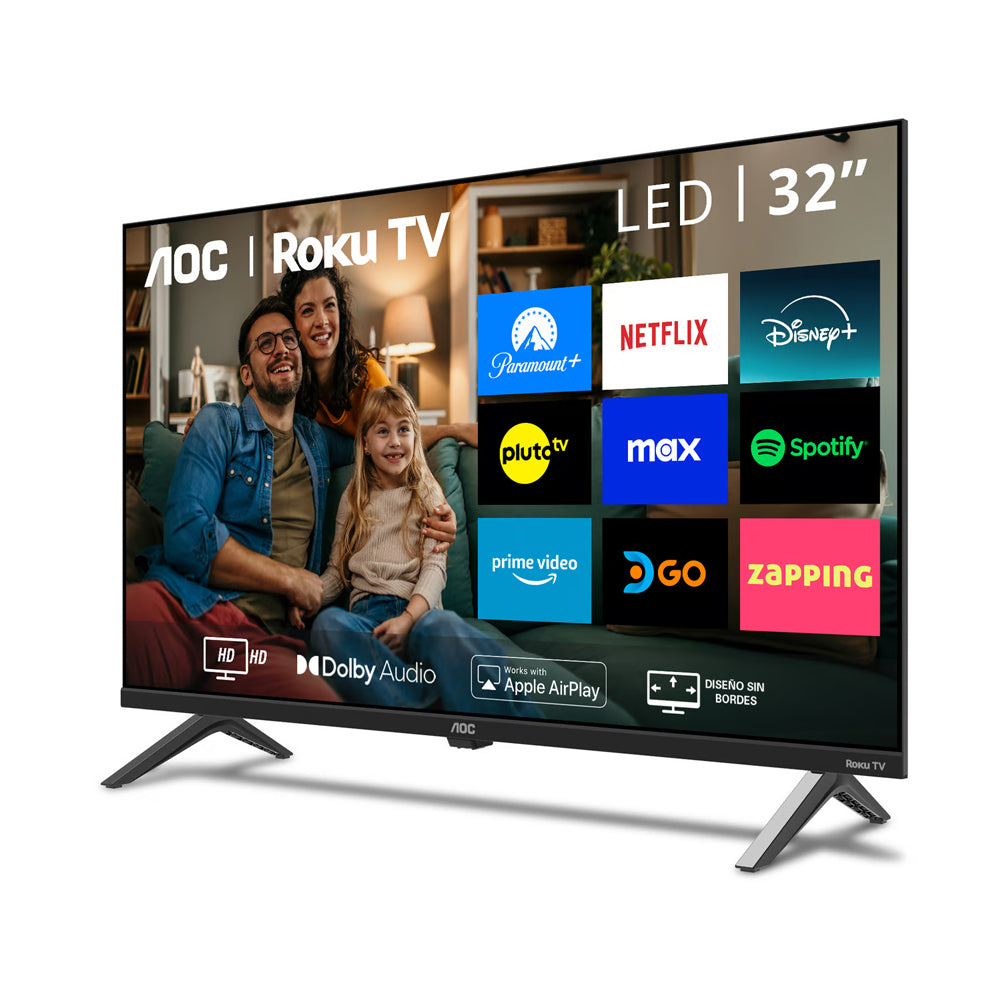LED 32" AOC 32S5045 Roku TV Smart TV