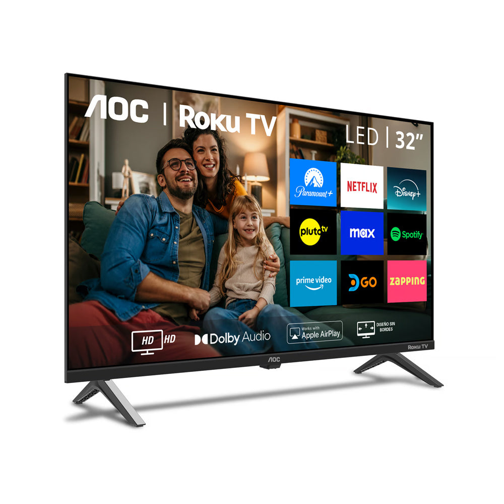 LED 32" AOC 32S5045 Roku TV Smart TV