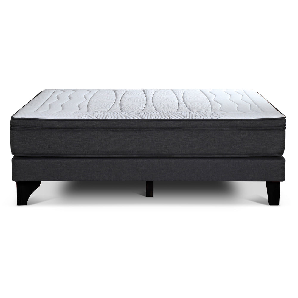 Cama Europea Tempo 150 X 200 Base Dividida
