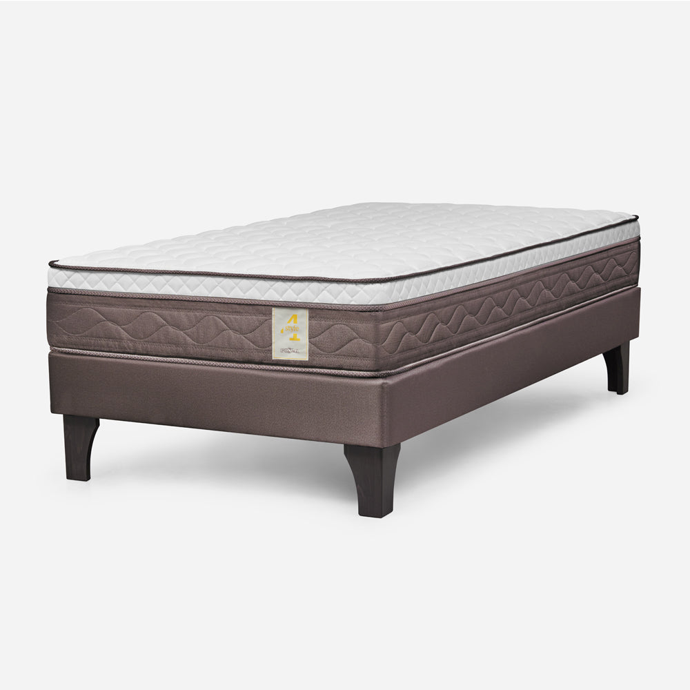 Cama Europea New Style 4 Plus 1,5 Plazas
