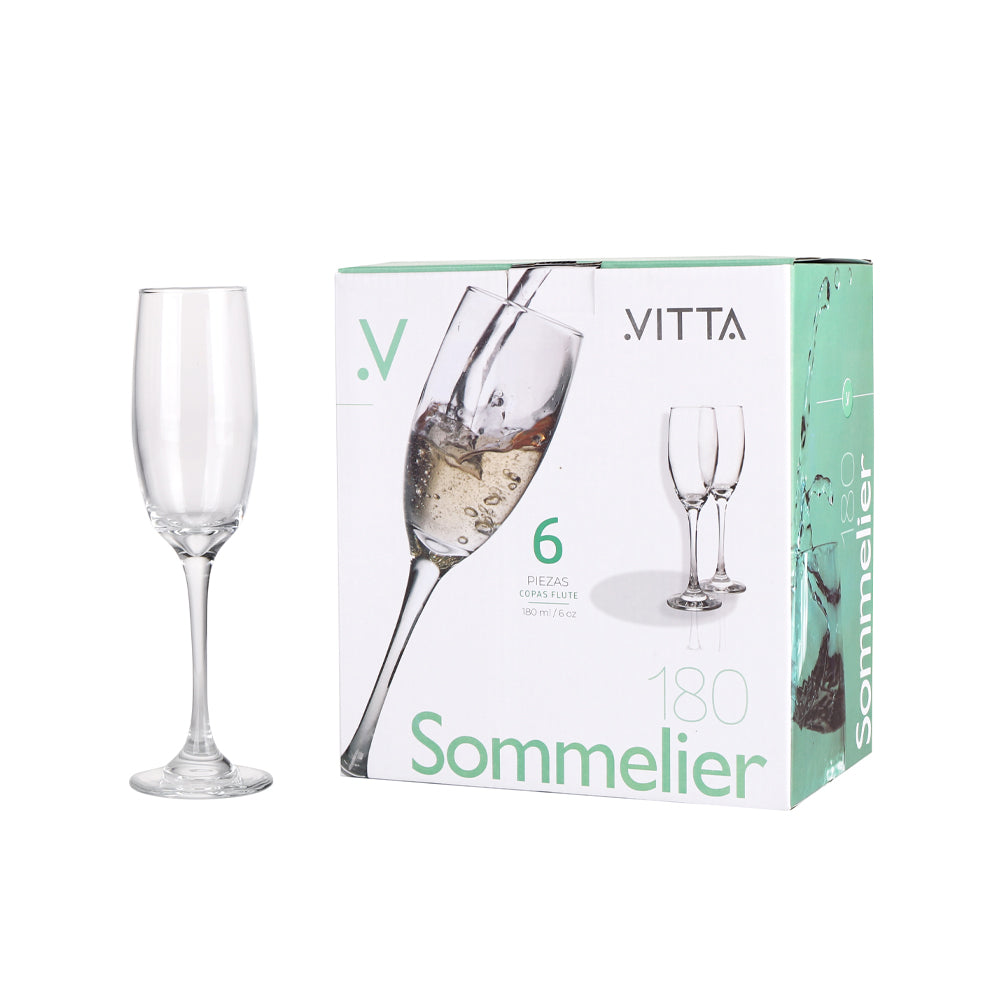 Vasos y Copas Champagne Vitta