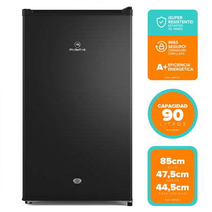 Frigobar MMB 91 BLK 90 Litros