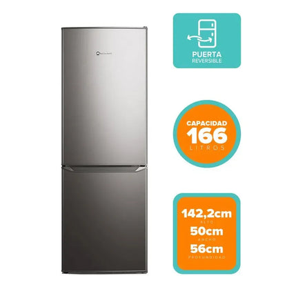 Refrigerador Bottom Freezer MED165S 166 Litros