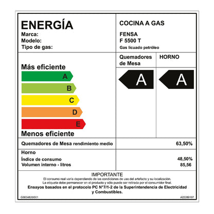 Cocina F-5500T