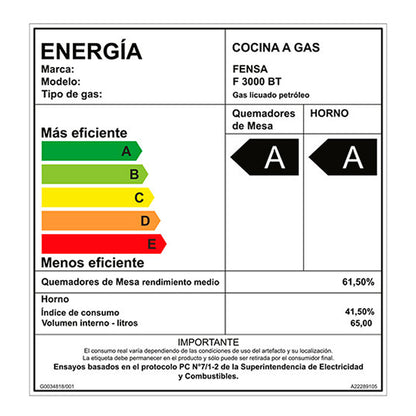 Cocina F-3000BT