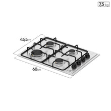 Encimera 4 Quemadores MCE 435E T