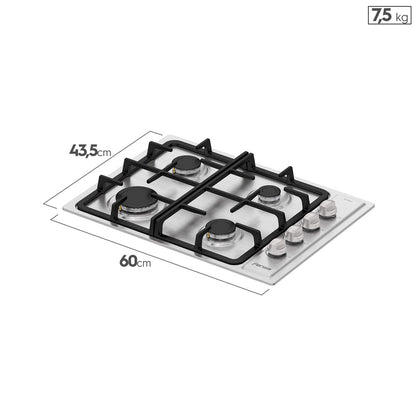 Encimera 4 Quemadores FCE 4HF T