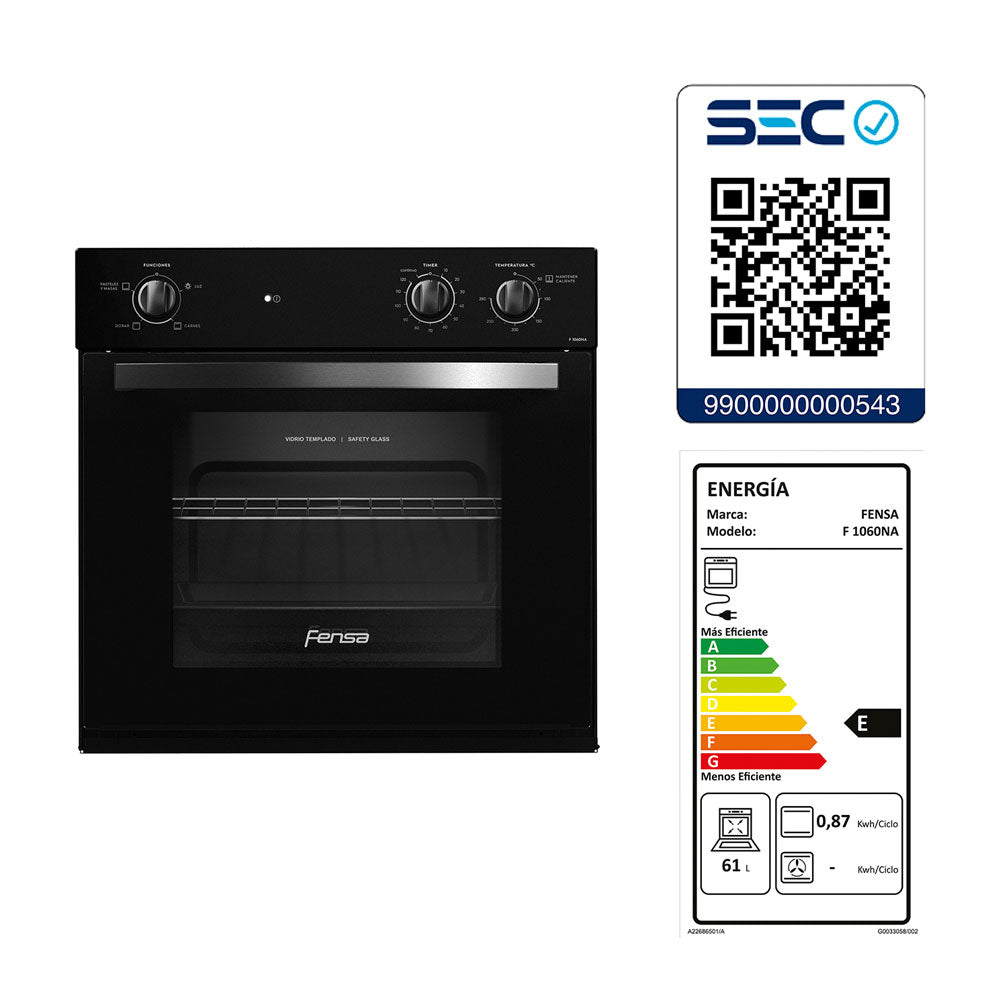 Horno Empotrable F1060N A