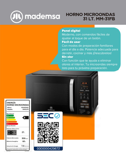 Microondas MM-31FB