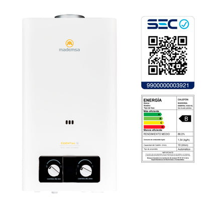 Calefont Essential 10 Eco Mademsa