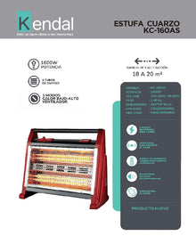 Estufa Eléctrica KC-160AC