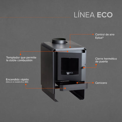 Estufa a Leña ECO 350