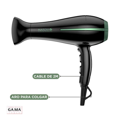 Secador de Pelo Bora Matcha Active Oil Ceramic Ion