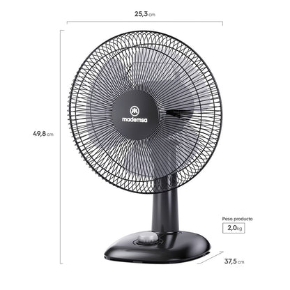 Ventilador de Sobremesa DFM 12