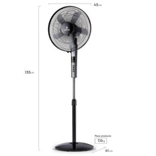 Ventilador 2 en 1 Pedestal y Sobremesa con Control Remoto SFM 21