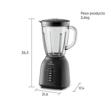 Licuadora MBL40 Negro 1,5 Litros