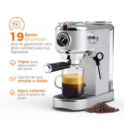 Cafetera Espresso Bari 5 en 1 Kitchen-It