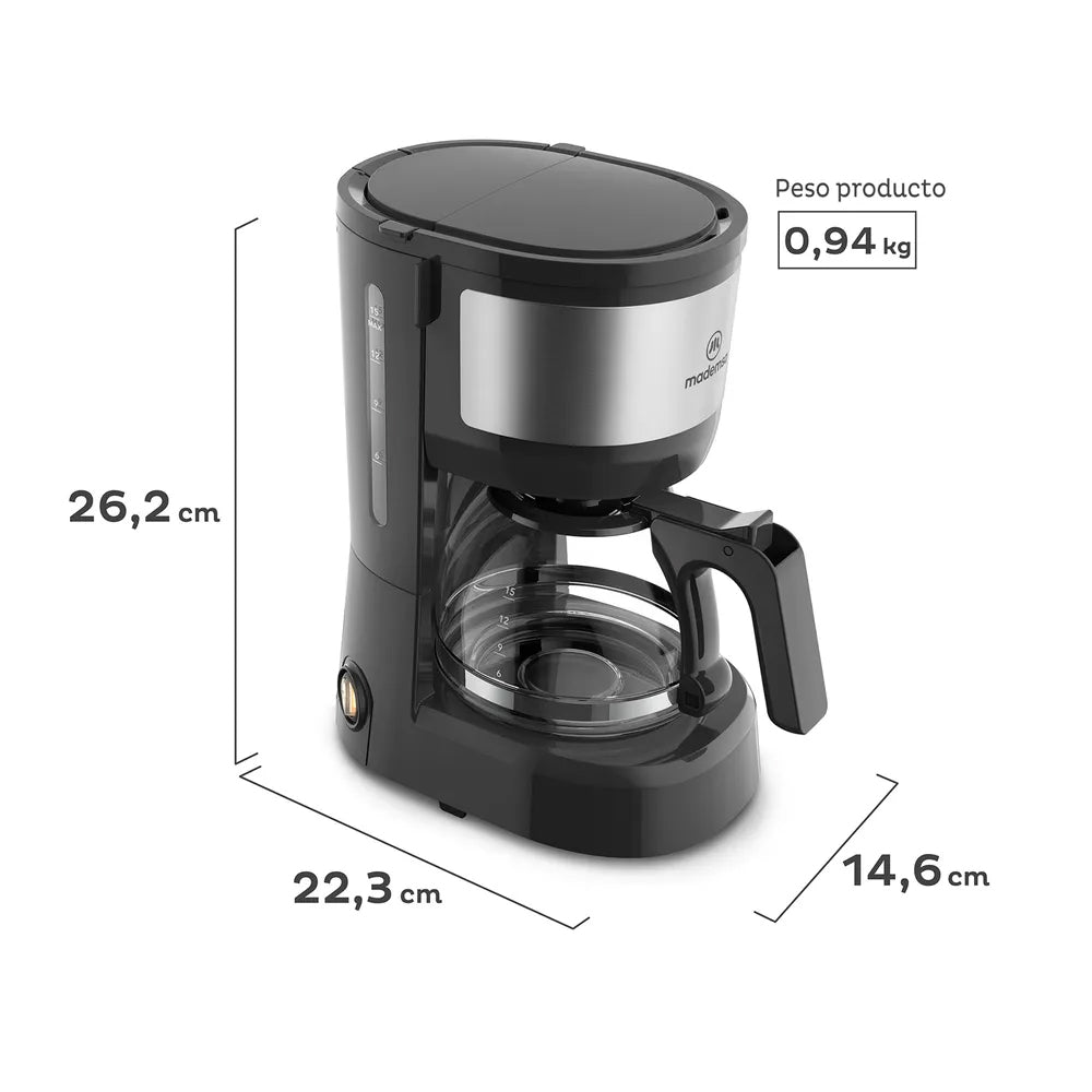 Cafetera Eléctrica MCM10 0,6 Litros