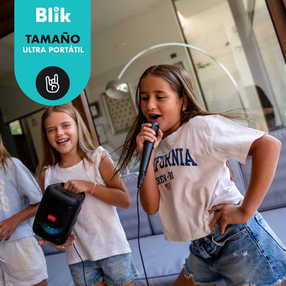 Parlante Bluetooth Karaoke con Micrófono Blik Voice