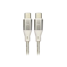 Cable Tipo C a Tipo C Silver