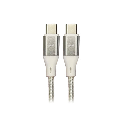 Cable Tipo C a Tipo C Silver