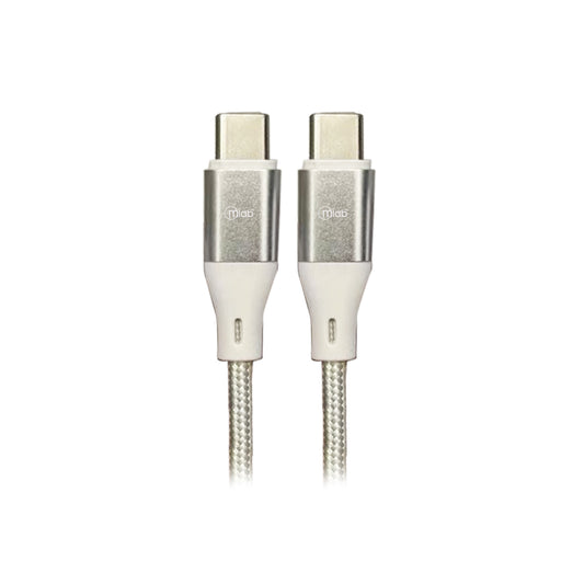 Cable Tipo C a Tipo C Silver