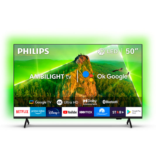 LED 50" UHD 4K 50PUD7908 Ambilight TV