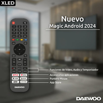 LED 32" Smart TV 32DTVAX-3224