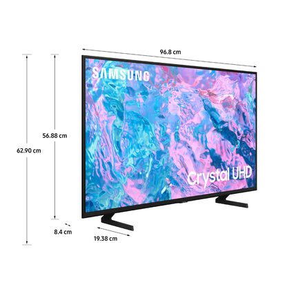 LED 43" UN43CU7090 4K UHD Smart TV