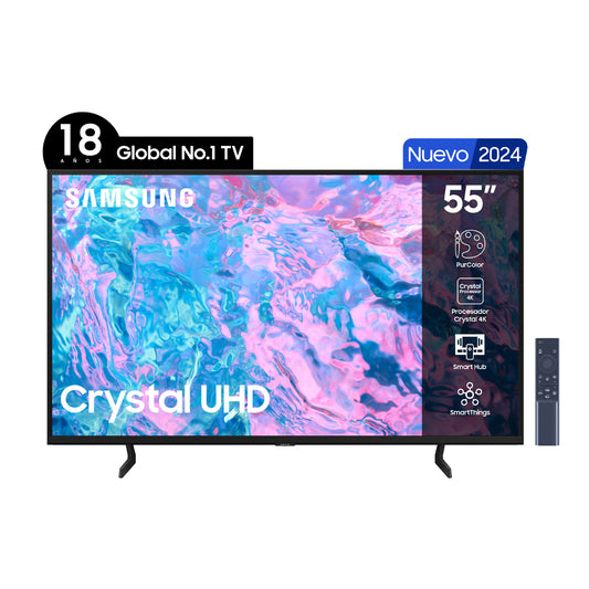 LED 55" UN55CU7090 4K UHD Smart TV