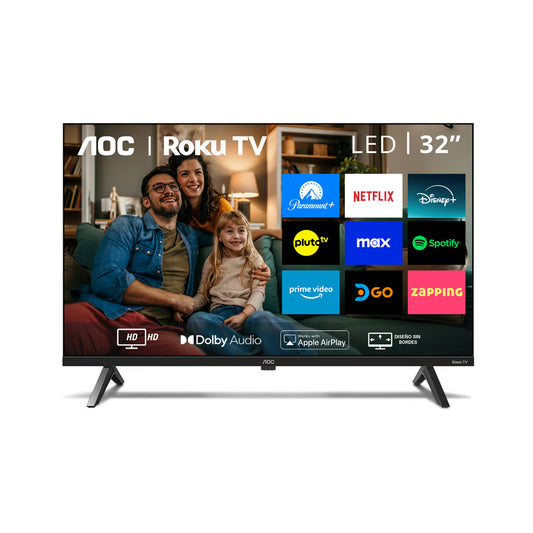 LED 32" AOC 32S5045 Roku TV Smart TV