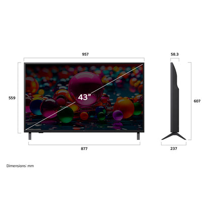 LED Smart TV 43" 4K UHD 43UA7500PSA