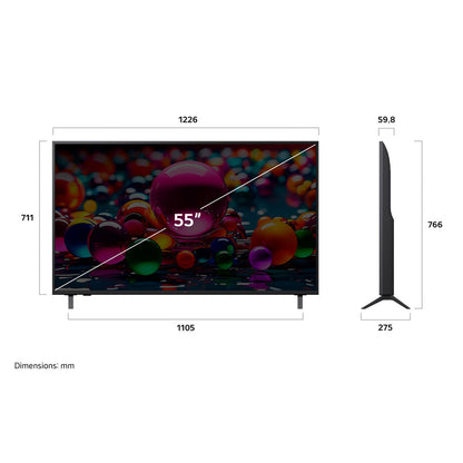 Led Smart TV 55" 55UA7500PSA