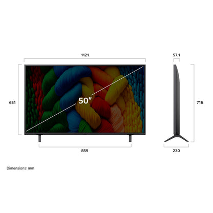 Led Smart TV 50" 50NANO80ASA