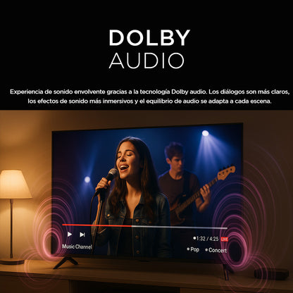 Led Smart TV Caixun 43" FHD Google TV C43V1FG