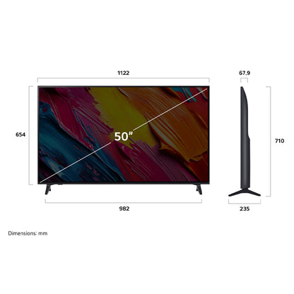 Led Smart TV QNED 50" 4K Ultra HD  50QNED73ASA
