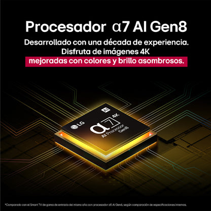 Led Smart TV QNED 55" 4K Ultra HD  55QNED73ASA