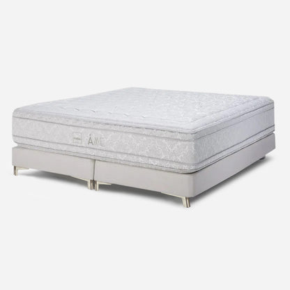 Box Spring Âme Gray II King 180 x 200 cm