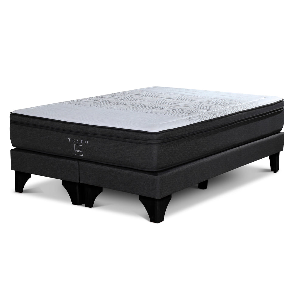 Cama Europea Tempo 150 X 200 Base Dividida