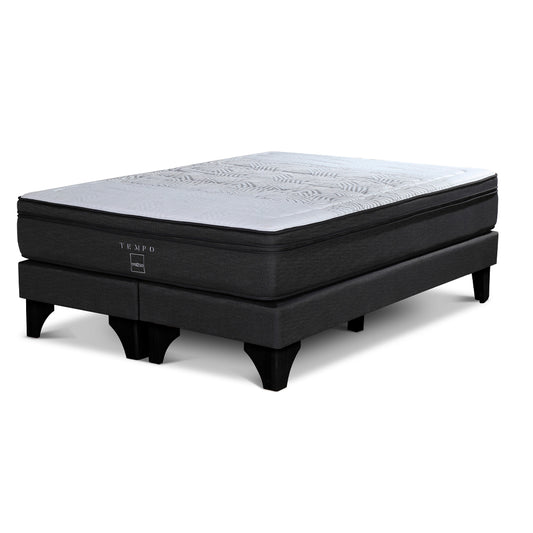 Cama Europea Tempo 150 X 200 Base Dividida