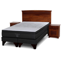 Cama Europea Tempo 2 Plazas + Muebles Veneto