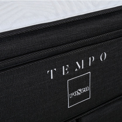 Cama Europea Tempo 2 Plazas + Muebles Issey Base Dividida