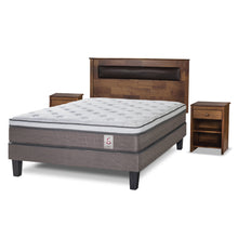 Cama Europea New Style 6 KING + Mueble Ferrara