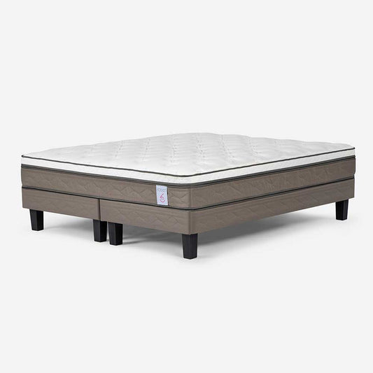 Cama Europea New Style 6 KING 180 X 200 Base Dividida