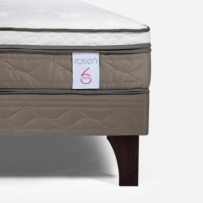 Cama Europea New Style 6 KING 180 X 200 Base Dividida
