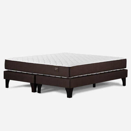 Cama Europea New Ergo T 2 Plazas Base Divida