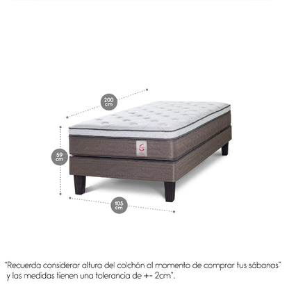 Cama Europea New Style 6 1,5 Plazas