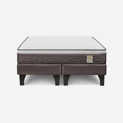 Cama Europea New Style 4 Plus 2 Plazas Base Divida